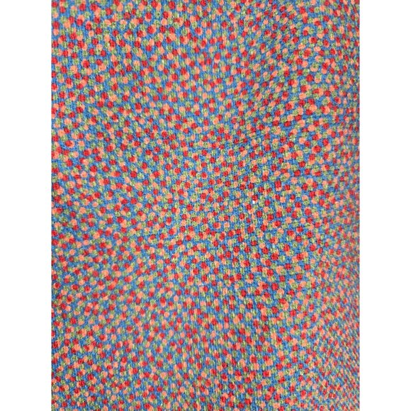 Piazza Sempione Audrey Pants Womens Multicolor Patterned Size 8 Made In Italy - Picture 3 of 7